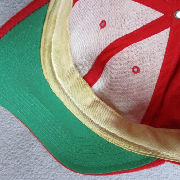 VINTAGE Georgia Bulldogs Sports Specialties Hat Cap Signed Vince Dooley Snapback - Picture 11 of 11